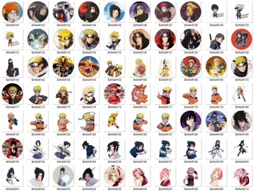 Manga Anime Naruto Boruto Pins MNOHÉ DIZAJNY