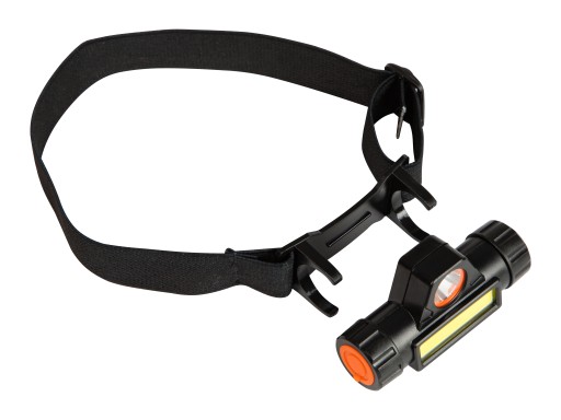 ČELOVÁ LAMPA VÝKONNÁ COB USB LED LAMPA S MAGNETOM
