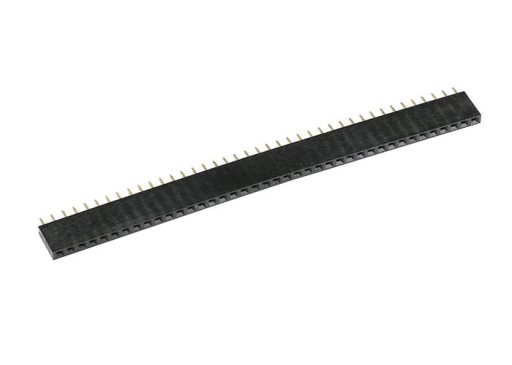 866 Goldpin zásuvka pre kolíky, 2,54 mm pásik