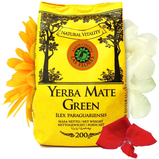 Yerba Mate Green LAS FLORES 200g despalada 0,2 kg
