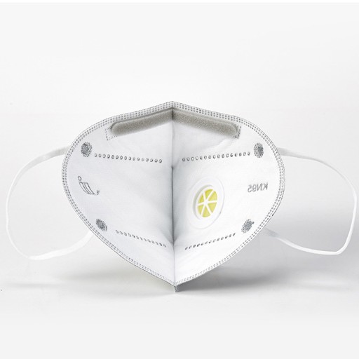 KN95 MASKA S VENTILOM S FFP2 FILTROM Šedá