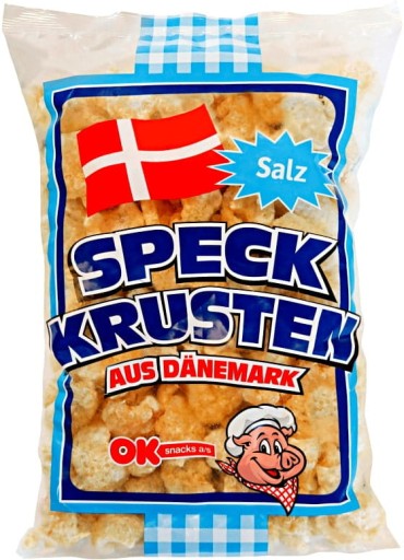 Vyprážaná slaninka s kožou Snacki Chips 150g OK SNACKS