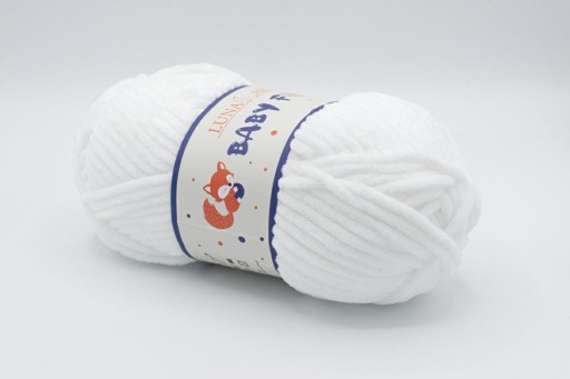 Polyesterová priadza Baby Fox - Luna Art - 1, 100 g, 120 m