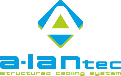 Alantec WTM08 UTP sieťový krútený konektor, čierny