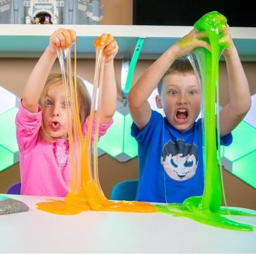 SLIME SADA NA VÝROBU SLUTS GLITTER GLIME STRETCHABLE PLASTU