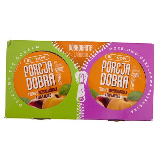 Dvojbalenie Marhuľových a orechových krúžkov Dobrá porcia 50 g
