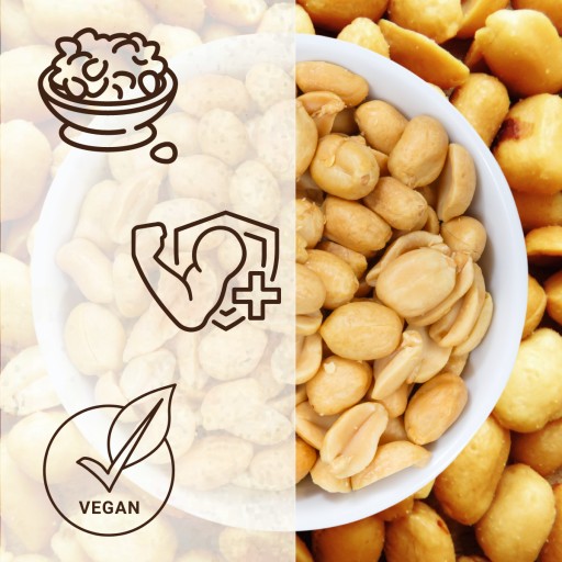 ARAŠIDY 1kg ARAŠIDY BEZ SOLI 1000g orieš