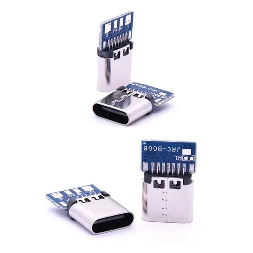 Modul adaptéra portu USB-C USB2.0 PCB FEMALE konektor