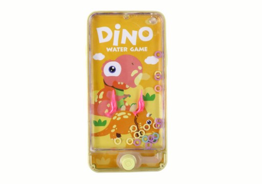 Vodná arkádová herná konzola Telefón Dinosaurus žltý