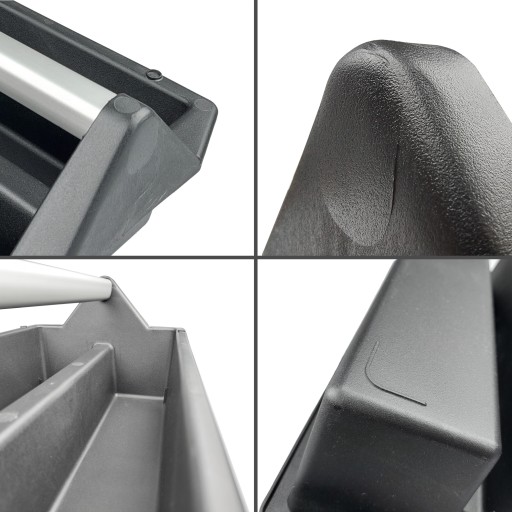 Držiak skrinky na náradie 395x225x170mm čierny