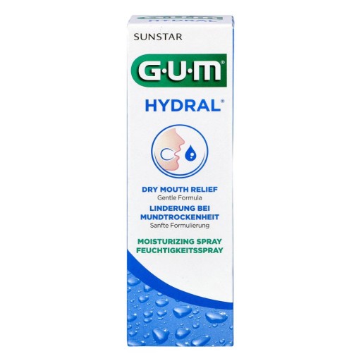 Hydratačný sprej na sucho v ústach GUM HYDRAL 50 ml