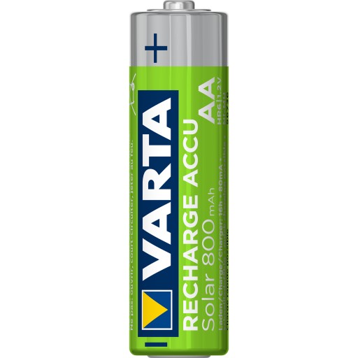 2x AA R6 800mAh NiMH 1,2V batéria Varta Solar