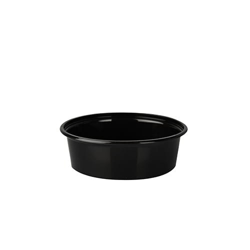 ČIERNE NÁDOBY 30ml DIP OMÁČKA (100) ČERVENÁ PLAST