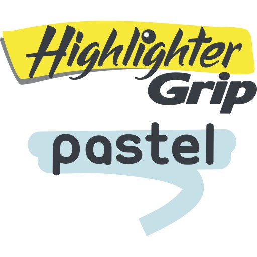 BIC Highlighter Grip Pastelový zvýrazňovač 4 farieb