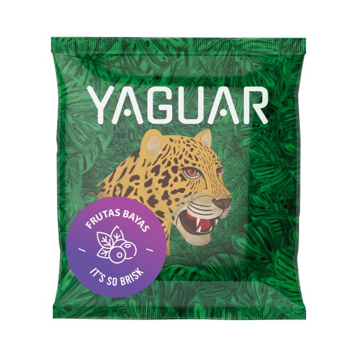 Yerba Mate Yaguar Frutas Bayas 50g vzorka