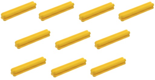 LEGO Technic Axle Axle 3L 2,4x0,44cm žltá 4519 6130007 - 10 ks