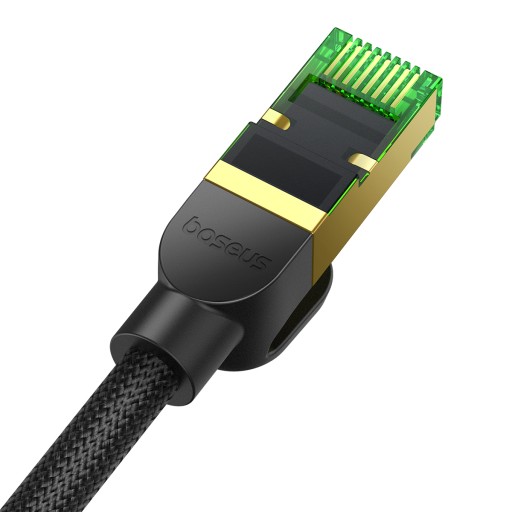 BASEUS RJ45 LAN KÁBEL ETHERNET CAT8 INTERNETOVÝ KÁBEL 40 Gb/s 1m