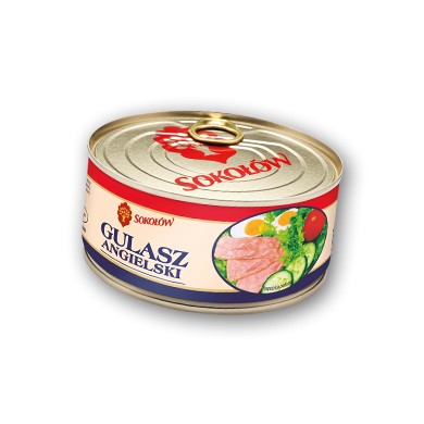 SOKOŁÓW Anglický guláš MÄSOVÉ KONZERVY 290g