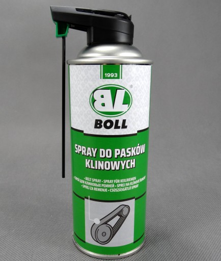 BOLL PROSTRIEDOK NA ÚDRŽBU KLÍNOVÝCH REMEŇOV ŠKRÚCANIE NA PÁS 400ml