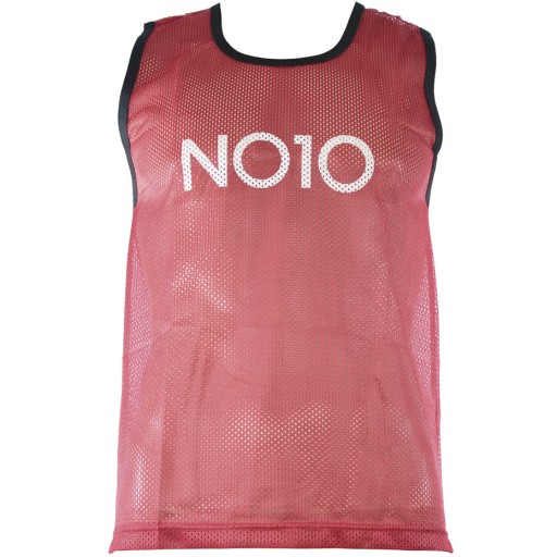 NO10 tréningový futbalový štítok, košeľa, plášť, vesta, veľkosť XL