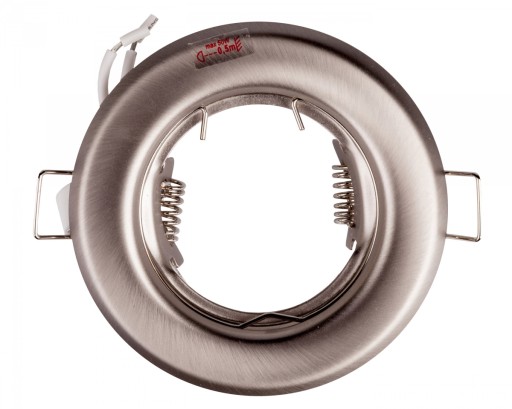STROPNÝ SVETLÁ OCEĽOVÁ ROHOŽ CHROMOVÁ MR16 CT-2114-C/M