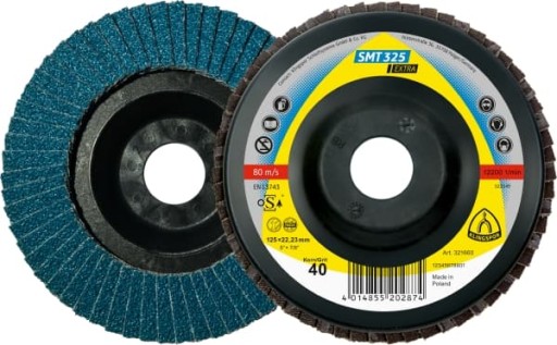 KLAPKOVÝ DISK 125MM P40 SMT325 PLOCHÝ