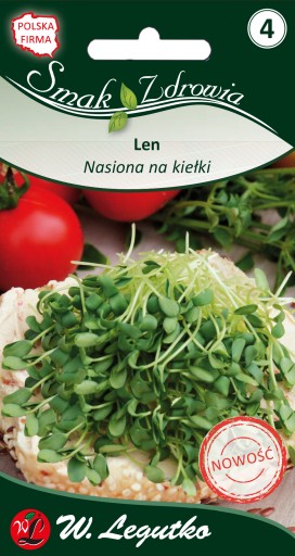 Semená na klíčky, ľanové, 10g