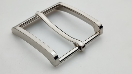 Spona na opasok nohavíc 4 cm / 40 mm strieborná