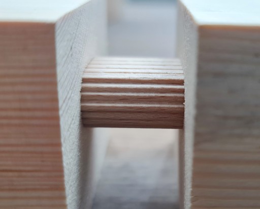 BUK nábytková spojka typ Domino 4x18x20 100 ks