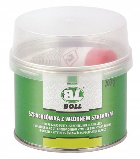 TMEĽ BOLL SO SKLOlaminátovým tmelom 200g