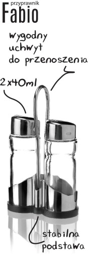 SÚPRAVA SALT SHAKER 2 x 40 ml v stojane