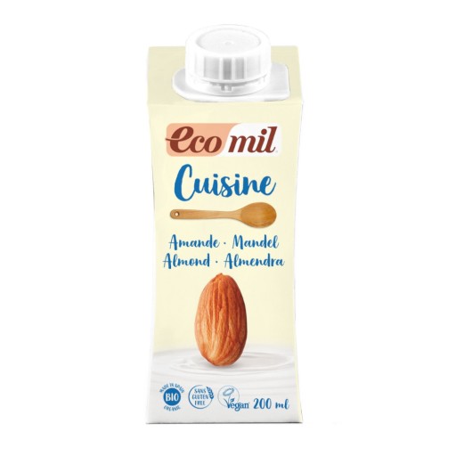 ECOMIL Mandľová alternatíva smotany (200 ml)