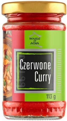 Červená kari pasta Červená kari pasta 113g DOM ÁZIE