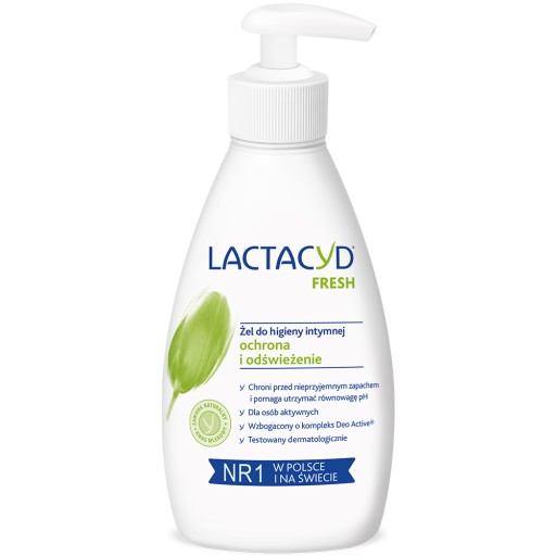 LACTACYD FRESH Gél na intímnu hygienu 200ml pumpička