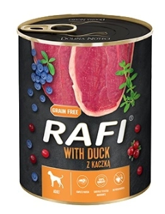 Krmivo RAFI pre dospelých psov, mix 4 príchutí, 4x400g