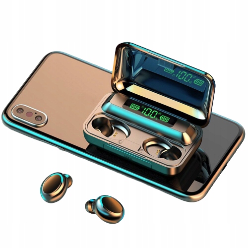 BEZDRÔTOVÉ SLÚCHADLÁ BLUETOOTH 5.1 + POWERBANK