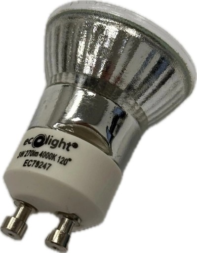 LED žiarovka pre halogénové žiarovky GU11 Závit 3W neutrálny
