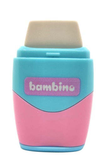 Bambino Dvojité strúhadlo s gumou 2v1