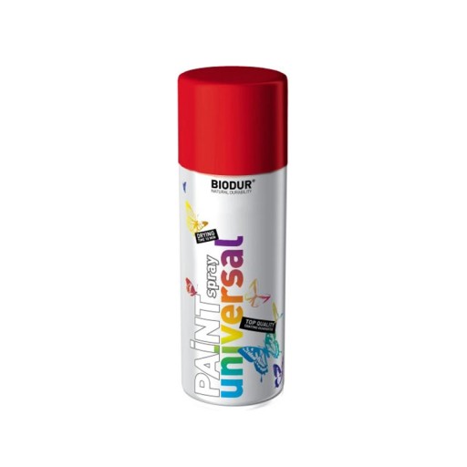 SMALTOVÝ LAK SPREJ CESTNÁ ČERVENÁ 400ML/RAL 3020