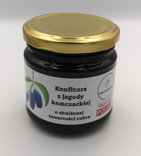 Haskap berry džem, s nízkym obsahom cukru, 220 g