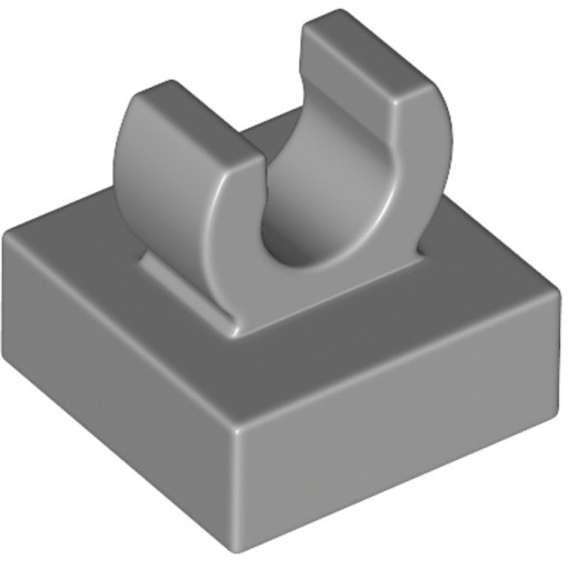 LEGO hákový tanier 1x1 J. Grey (15712/6308012) x4