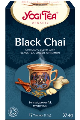 BLACK CHAI čierny čaj so zázvorom a BI škoricou