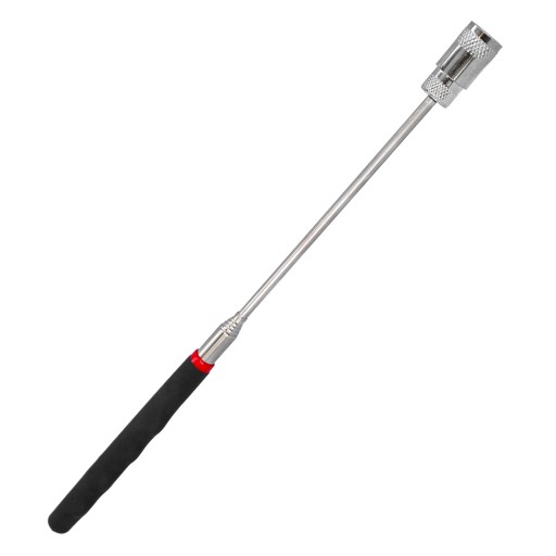 MAGNETICKÝ GRIPPER LED baterka, teleskopická 68 cm, inšpekčný magnet