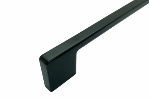 NOVINKA LUCCA NÁBYTKOVÁ KĽÚČKA 192MM MAT BLACK TECHNO
