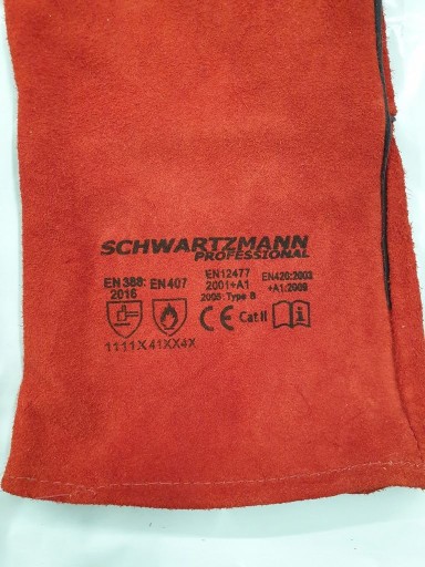 Dlhé profesionálne zváračské rukavice XL 35cm