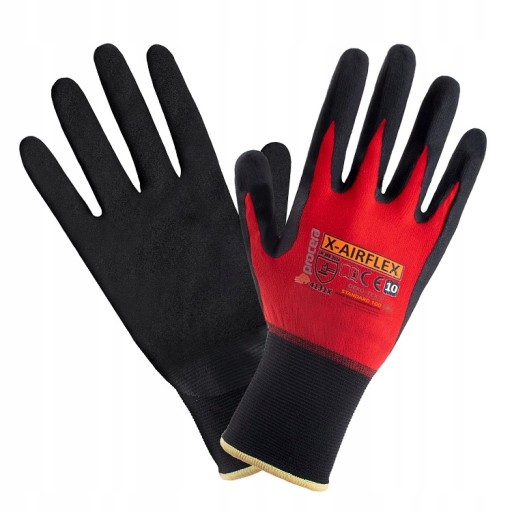 Ochranné pracovné rukavice PROCERA X-AIRFLEX, veľkosť 9