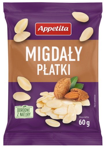 Apettita Mandľové lupienky 60 g