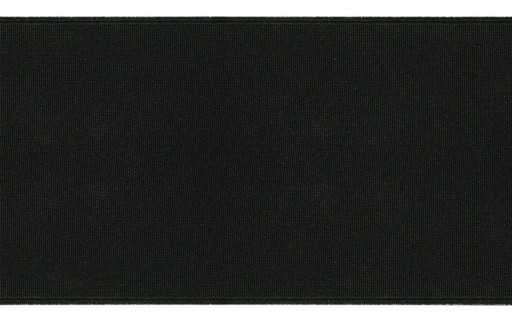 Guma 100 mm silná tkaná plochá 10 cm na odevy, obuv, čierna