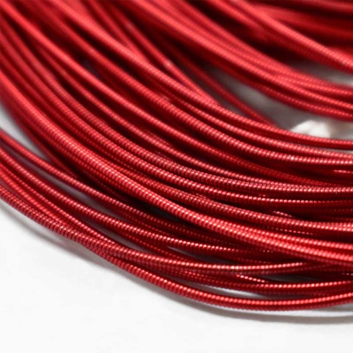 Vrecúško na vyšívanie Hard Copper 1mm Farba: Červená 250sm/10g