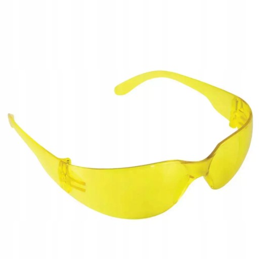 BEZPEČNOSTNÉ OKULIARE DEDRA BH1054 POLYKARBONÁT ŽLTÉ